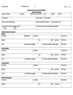 Individualized Education Program
