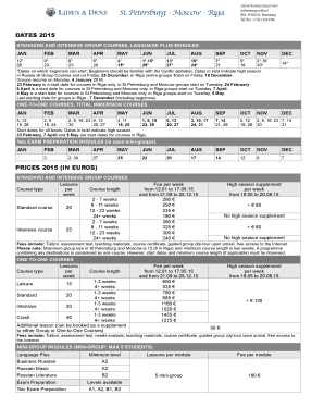 Liden & Denz Enrollment Form
