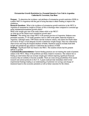 Biographical Data Form for Nursing Research