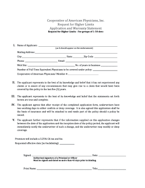 MEDEFENSE Plus CyberRisk Liability Application