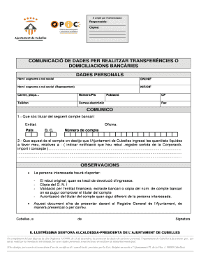 Bank Transfer Authorization Form