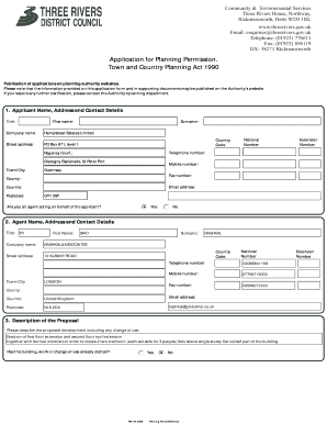 Application for Planning Permission