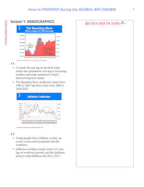 Listener's Guide for How to Prosper During the Global Meltdown
