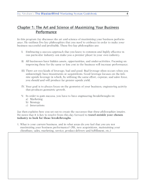 The MasterMind Marketing System Guidebook