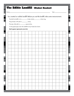 Edible Landfill Student Handout