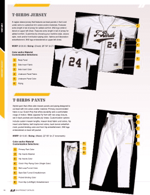 Custom Sports Jersey Template