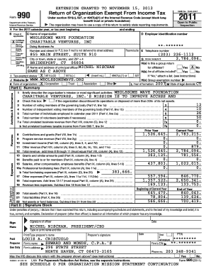 Form 990 2011