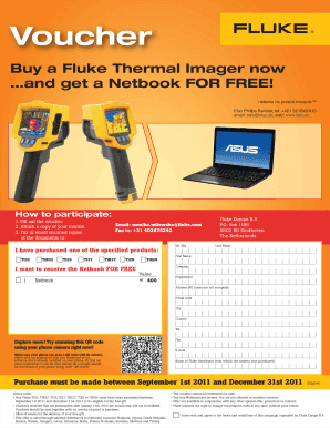 Fluke Thermal Imager Voucher