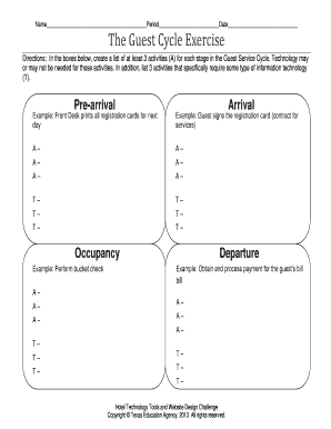 Guest Cycle Exercise
