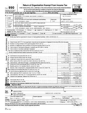 IRS Form 990 for Nonprofit Organizations