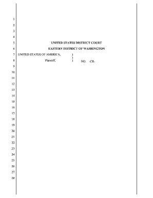 Defendant's Statement of Reasons in Support of Motion to Continue Trial