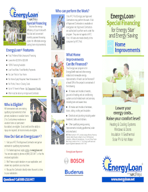 EnergyLoan Application Form
