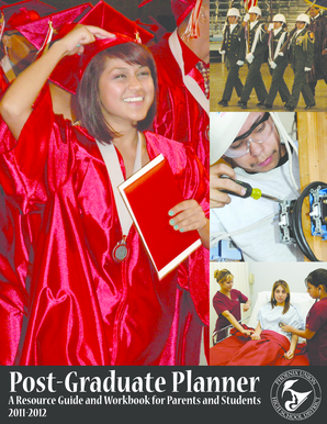 Post-Graduate Planner Workbook