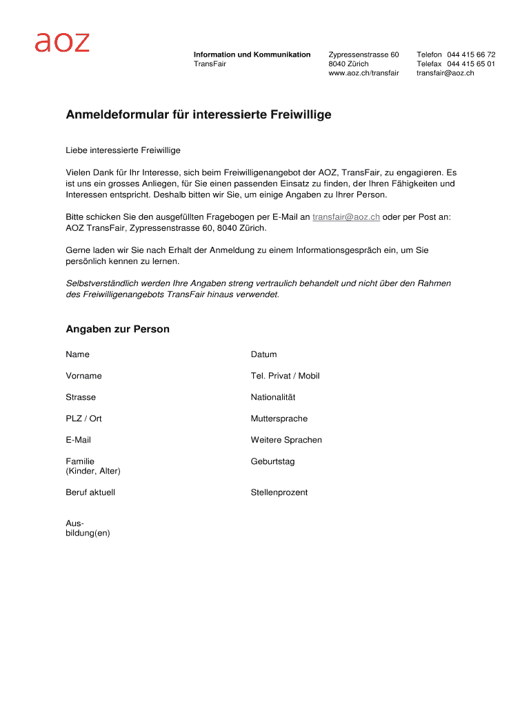 Form preview