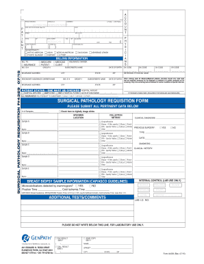 Surgical Pathology Requisition Form