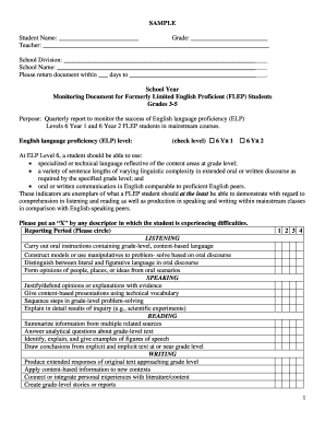 Virginia FLEP Student Monitoring Document