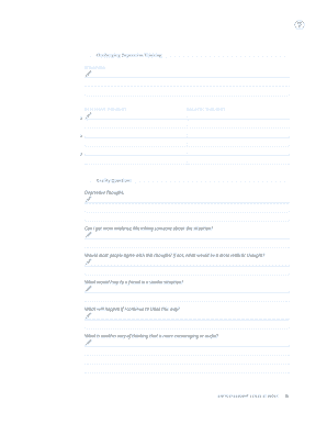 Mental Health Worksheets