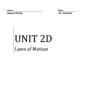 Physics Laws of Motion Worksheet