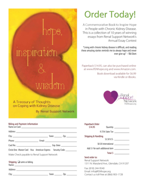 Commemorative Book for Chronic Kidney Disease