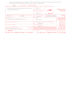 Form 1099-OID