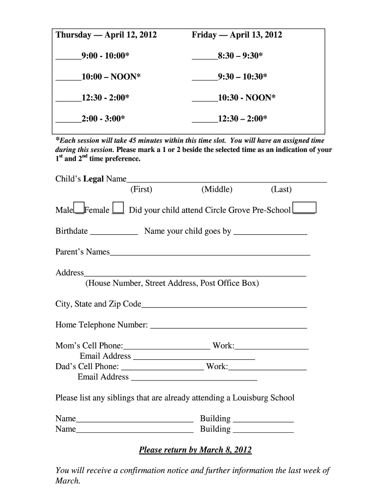 Form preview