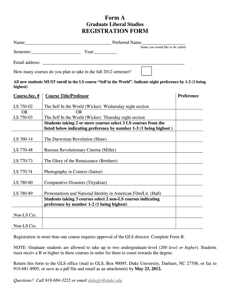 Form preview