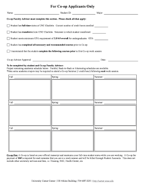 Experiential Learning Program Application