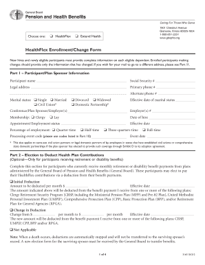 HealthFlex Enrollment/Change Form