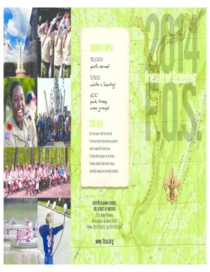 Boy Scouts of America Donation Form