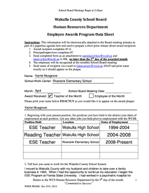 Form preview