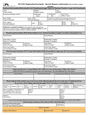 Student Registration Form