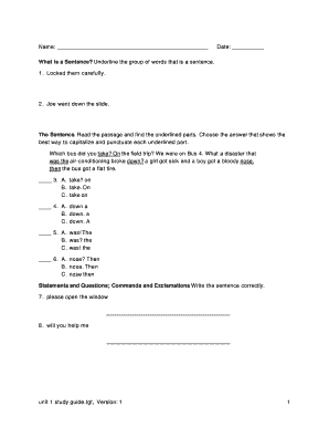 English Grammar Study Guide