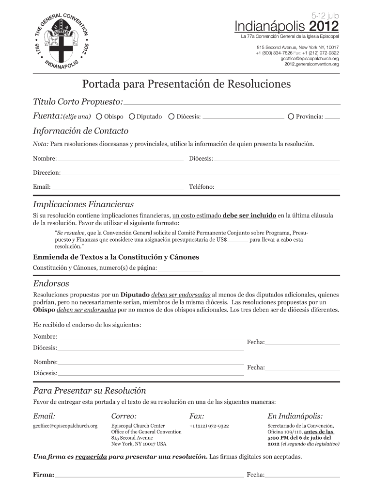 Portada para Presentacin de Resoluciones Vista previa en la página 1
