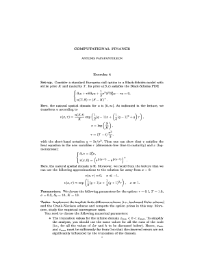 T chart pdf - Exercise 4 Set-up K - Technische Universitt Berlin - page math tu-berlin