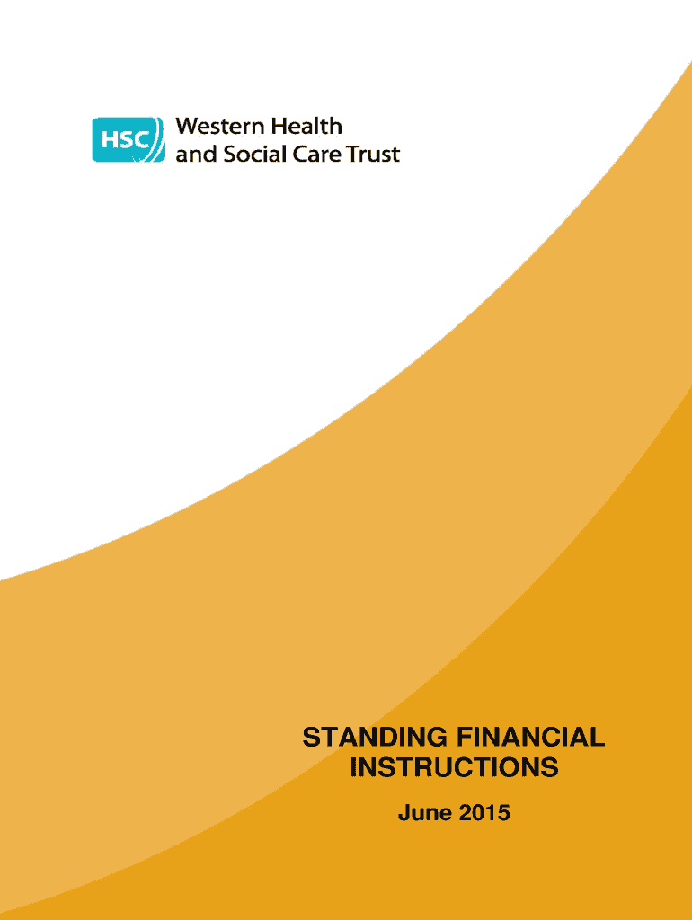 Fillable Online STANDING FINANCIAL Fax Email Print pdfFiller