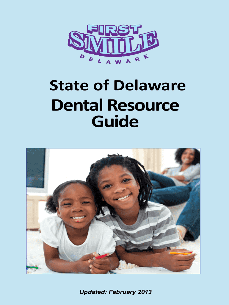 Fillable Online delawarestatedentalsociety Dental Resource
