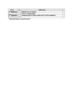 Chapter 11 Test Study Guide