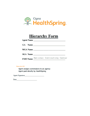 Agent Commission Assignment Form