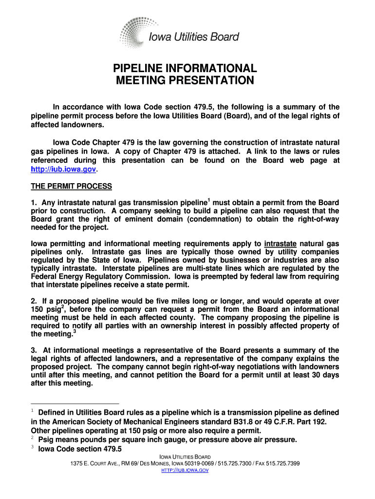 fillable-online-pipeline-informational-meeting-presentation-fax-email