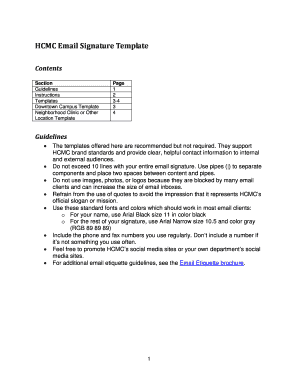 HCMC Email Signature Template