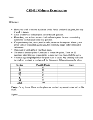 Form preview