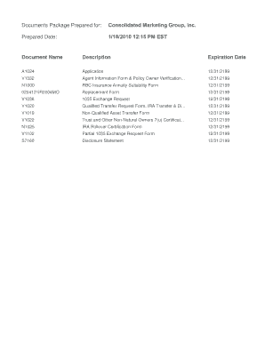 Annuity Application Form