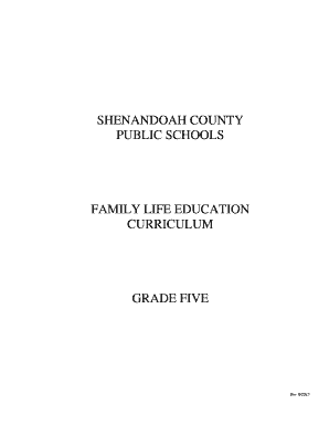 Family Life Education Opt-Out Form
