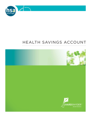 Health Savings Account (HSA) Advantage Guide