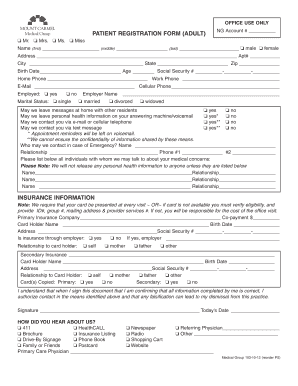 Patient Registration Form