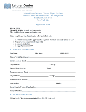 Leitner Center Summer Human Rights Institute Leitner - leitnercenter