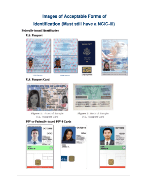 Fillable Online Images of Acceptable Forms of Identification Must still ...