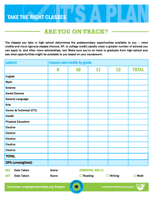 High School Course Planning Guide