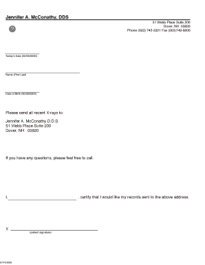 Patient Records Release Form