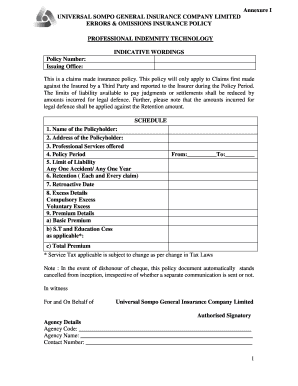 sompo pdffiller claim